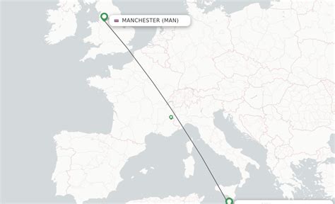 flight times manchester to malta.